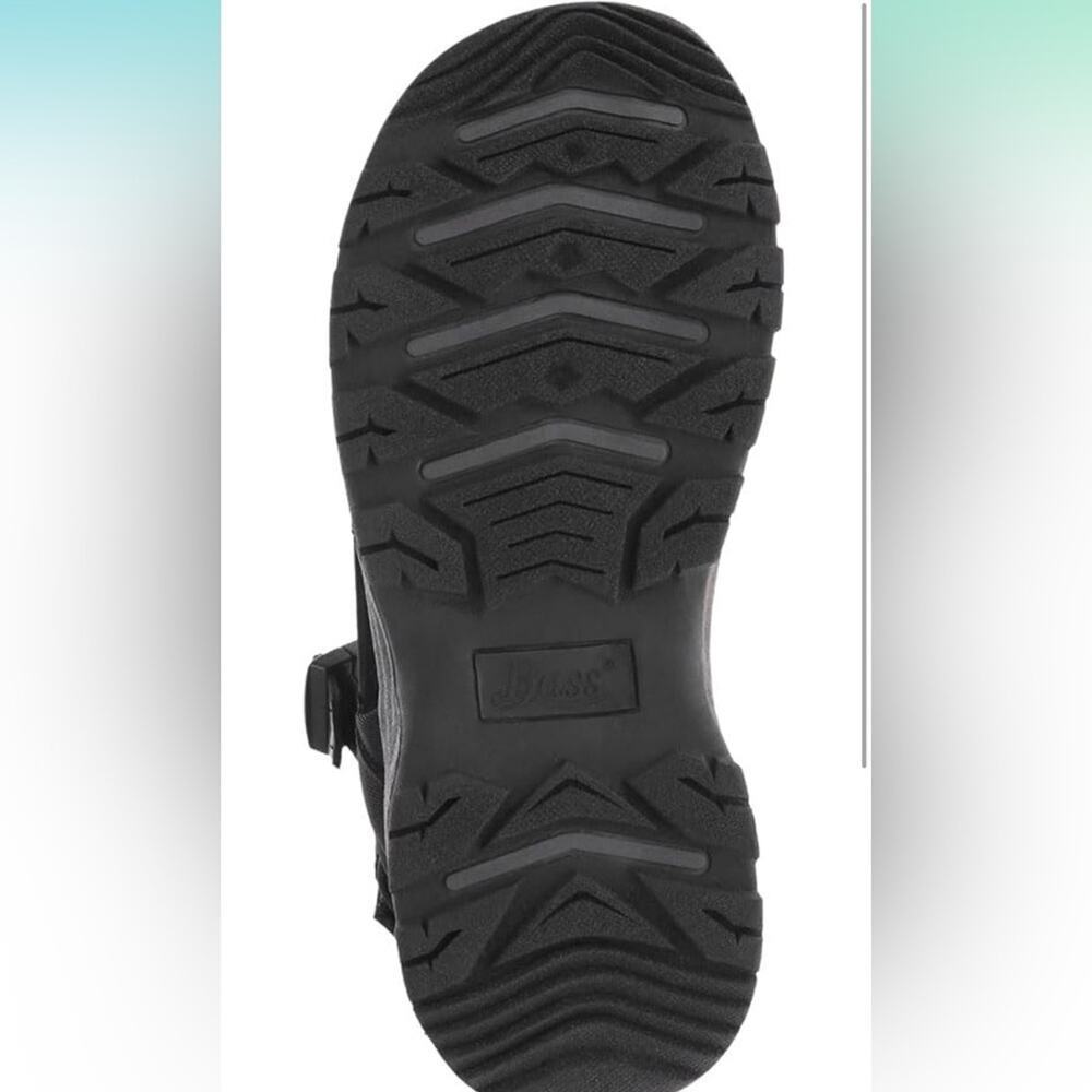 Bass Mens Trek Sporty Hiking Trail Sandal Shoe Black Size 11 - Picture 5 of 6